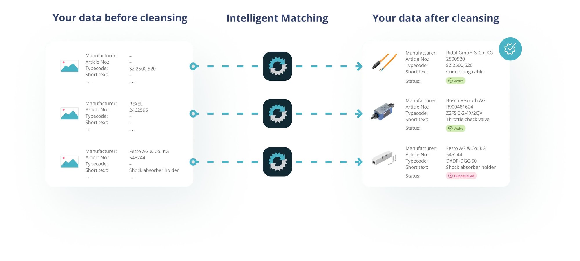 Master Data Cleansing Sparetech