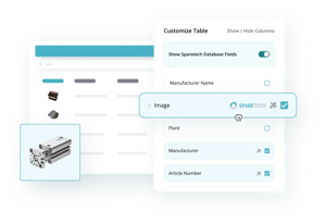 Extend your material master search with SPARETECH Data