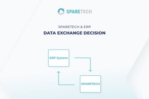 Datenaustauschmöglichkeiten zwischen SPARETECH und ERP-Systemen