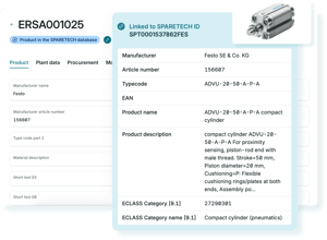 Global Spare Parts Search Benefit